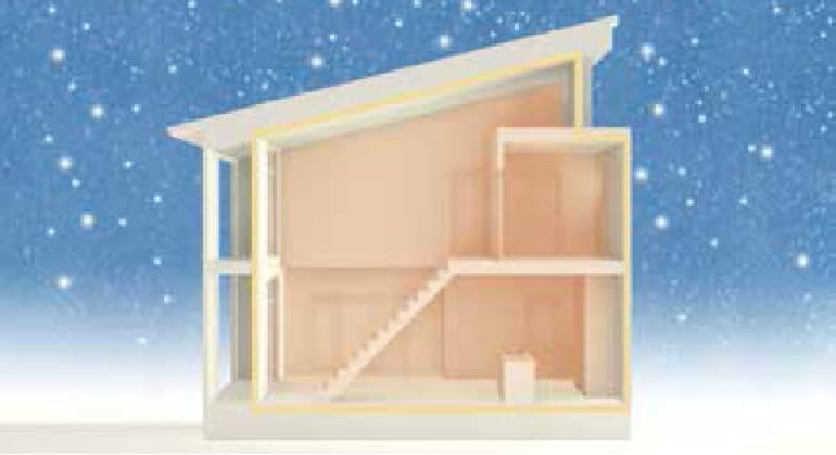 スーパーウォールの家