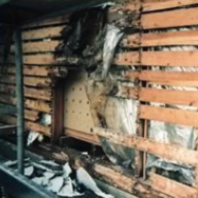 壁体内結露による劣化