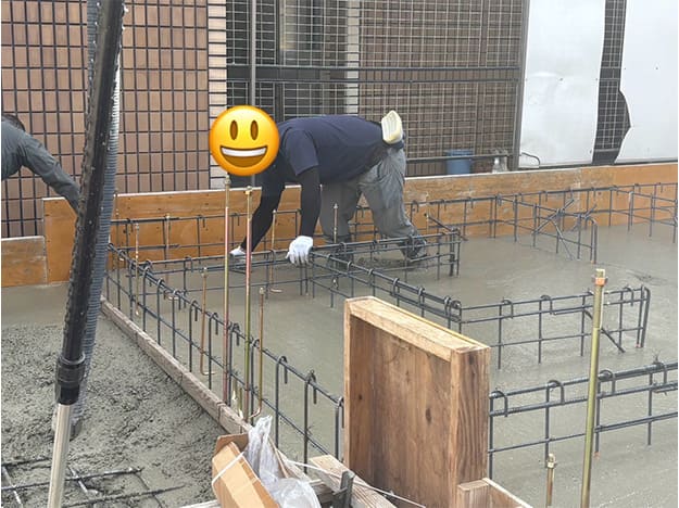 東淀川区T様邸新築工事　基礎工事