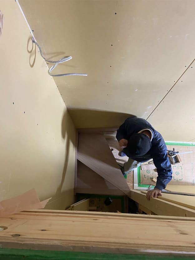 東淀川区T様邸　階段工事